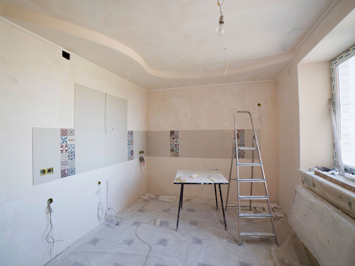 Kitchen after a full remodel